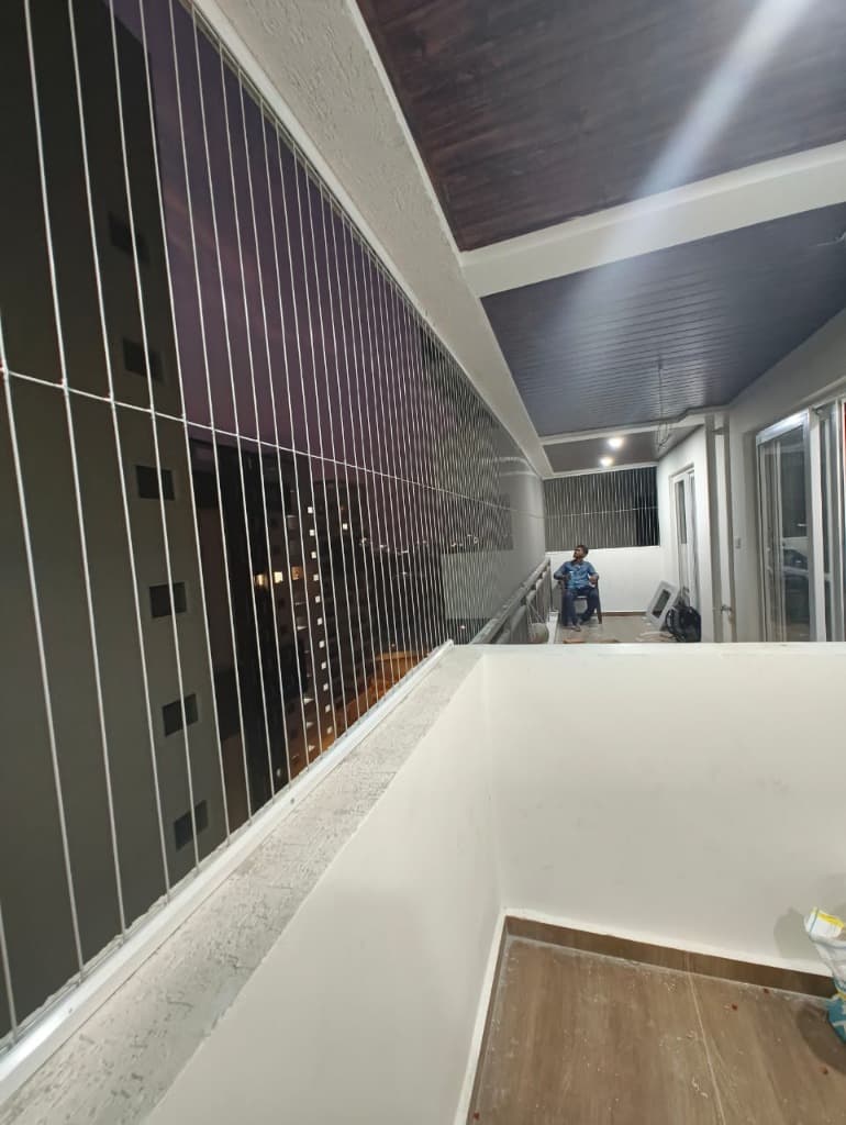 Panoramic Long Balcony Cable Protection