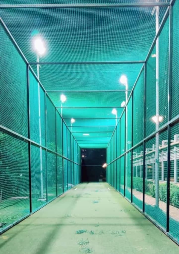 Heavy-Duty Cricket Turf Practice Enclosure Netting